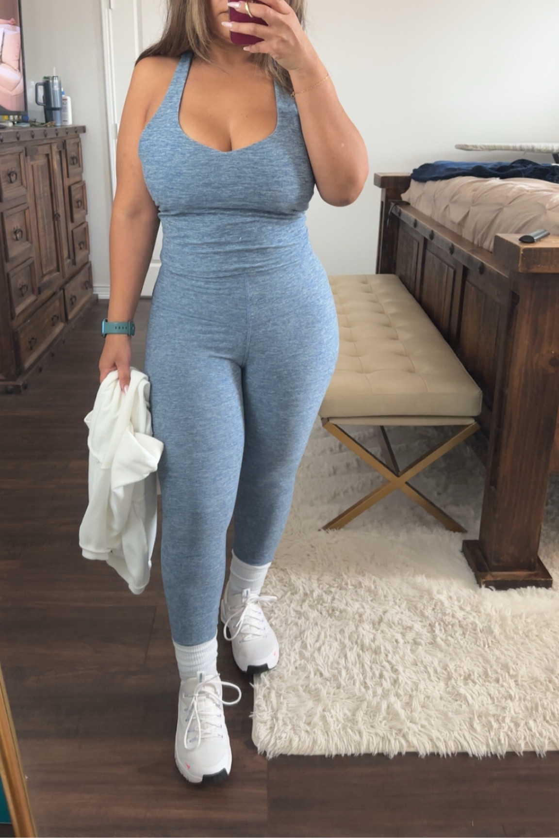 The Khloe Edit heather flex, Elemental blue set

#LTKWatchNow #LTKOver40 #LTKFitness