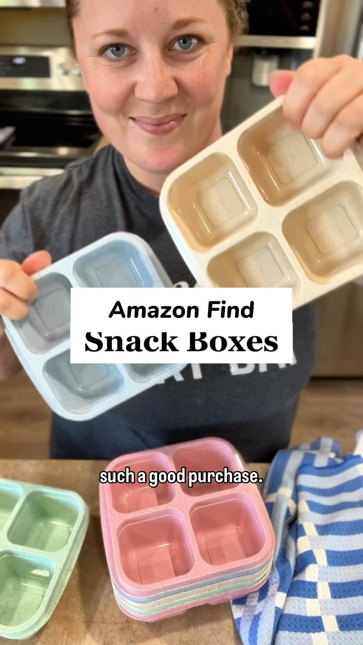 Amazon find: three cute snack boxes! Great for both kids and adults.

#LTKHome #LTKKids