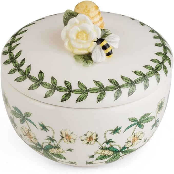 Portmeirion Botanic Garden Bouquet Bumble Bee Trinket Box with Lid | Small storage Box for Rings ... | Amazon (US)