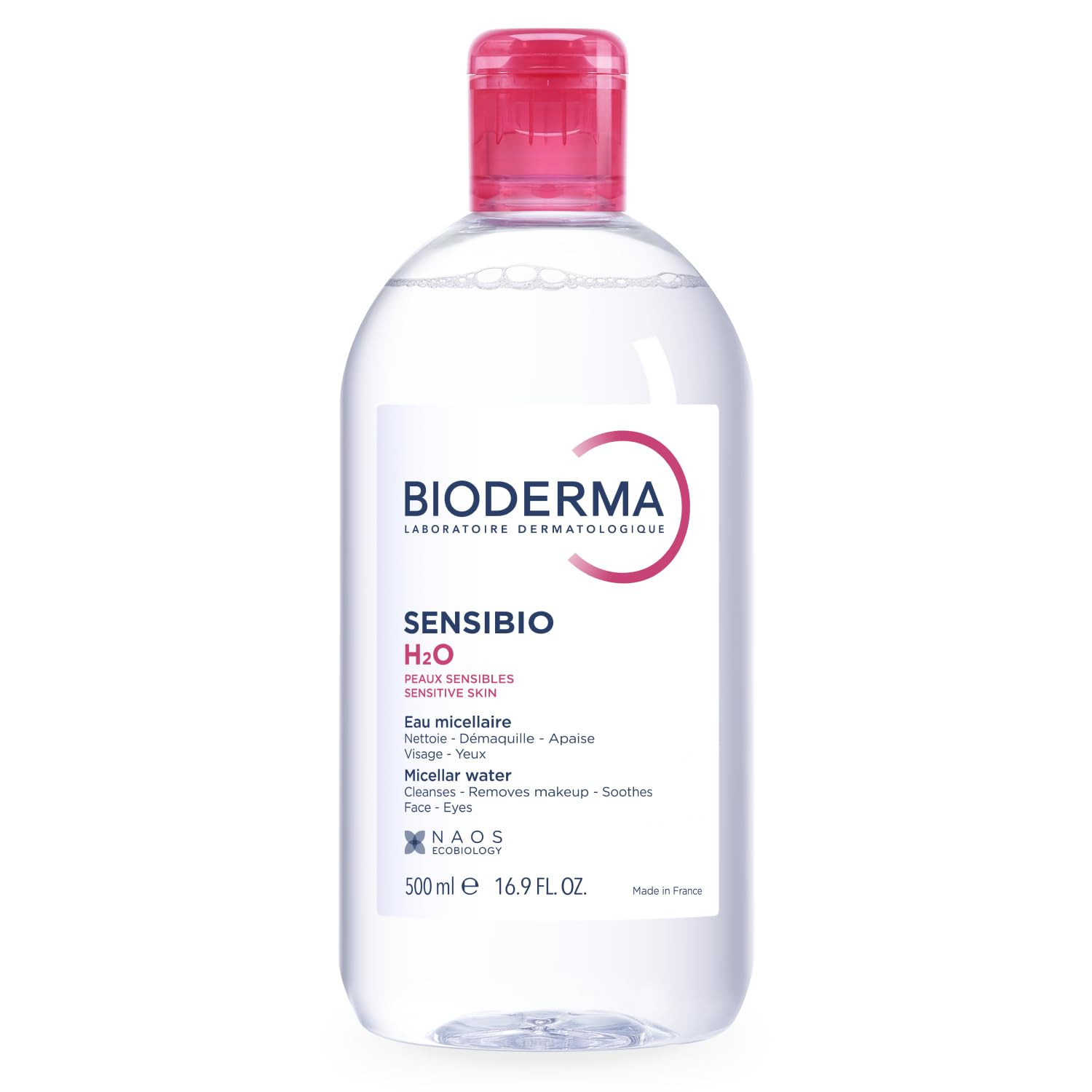 Bioderma - Sensibio - H2O Micellar Water - Makeup Remover Cleanser - Face Cleanser for Sensitive Skin | Amazon (US)
