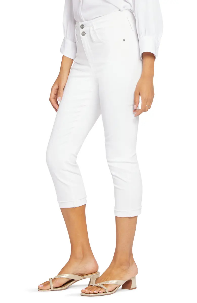 Chloe Hollywood Frayed Capri Jeans | Nordstrom