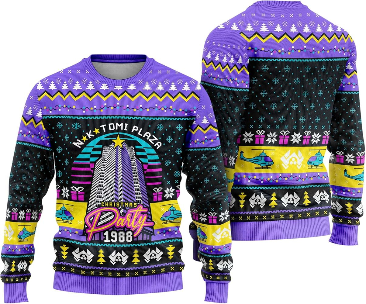 Christmas Party 1988 Ugly Sweaters for Women - Machine Plaza Holiday Christmas Sweater Men | Amazon (US)