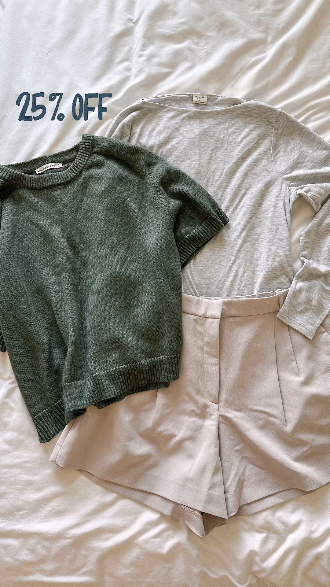 25% off Abercrombie, plus it stacks on top of a lot of other styles that are already marked down 30% for the LTK spring sale! 

#LTKSaleAlert #LTKMidsize #LTKSpringSale