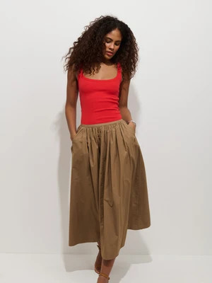 Sarah Skirt In Cotton | Alex Mill