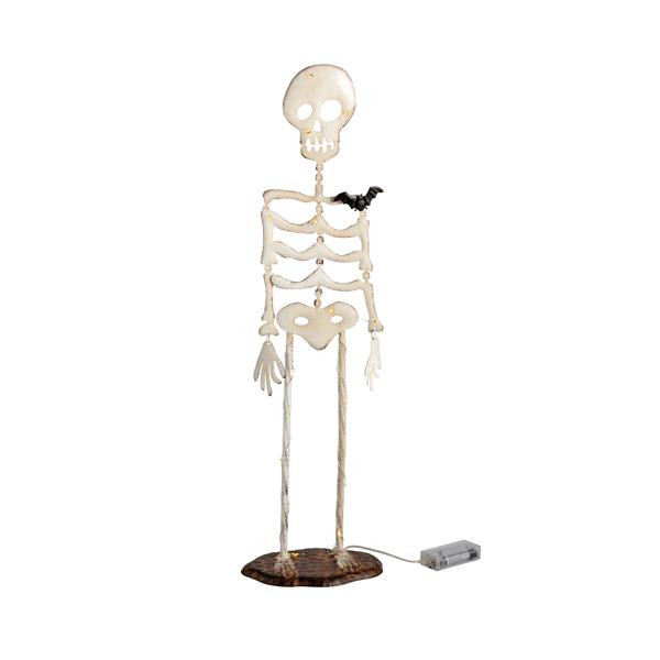 Small Light Up Skeleton Sitter | Mud Pie