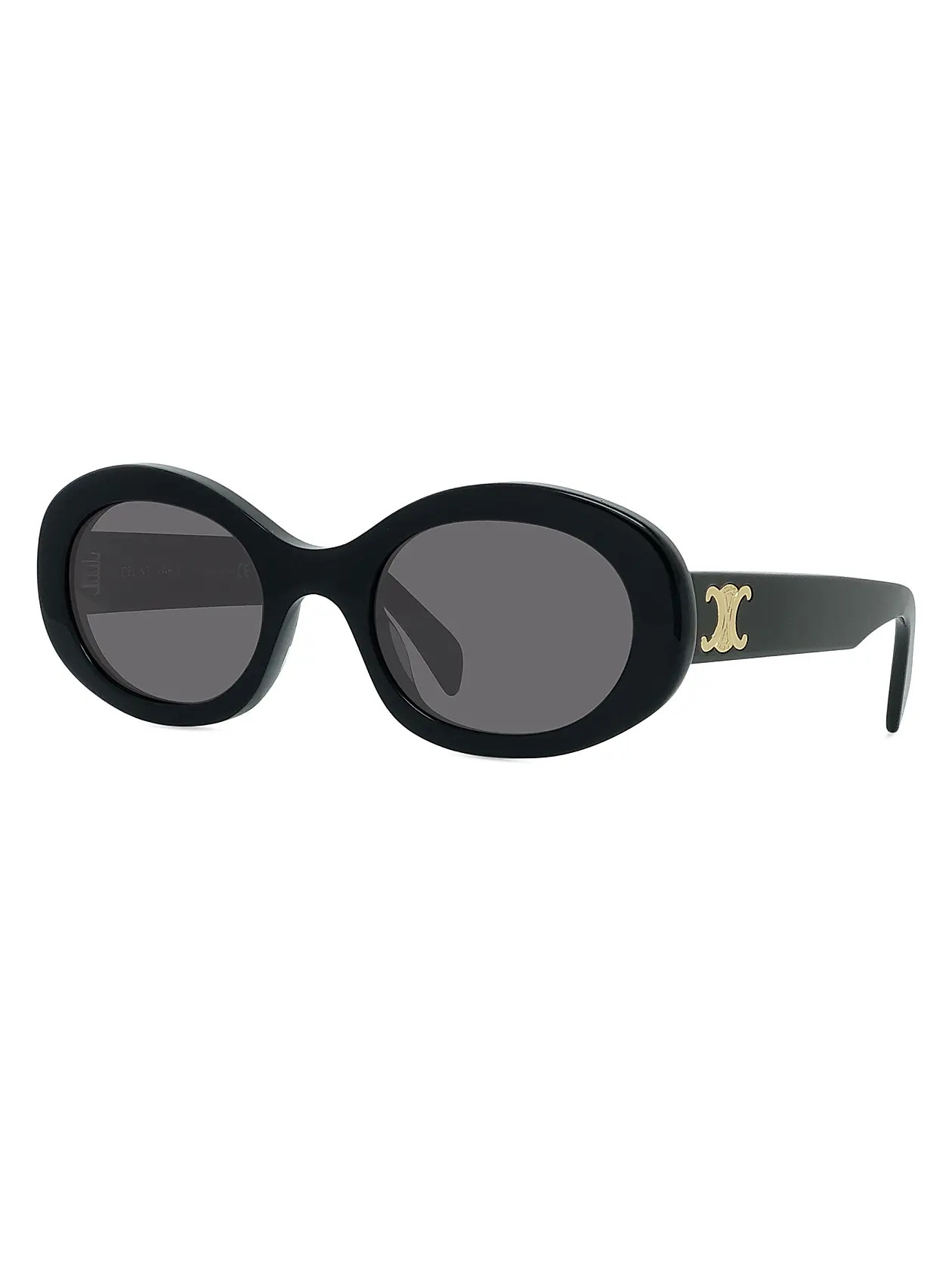 Triomphe 52MM Oval Sunglasses | Saks Fifth Avenue