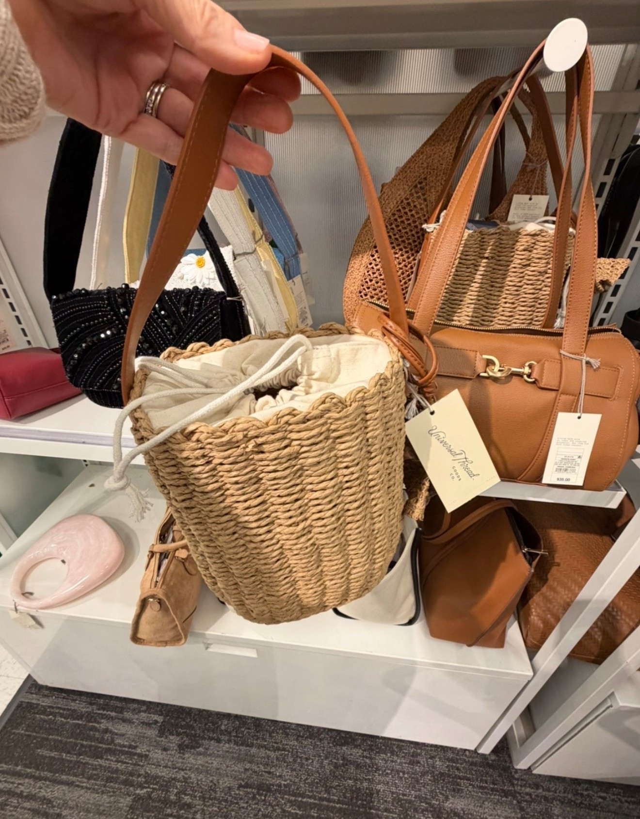 Bucket bag at target 