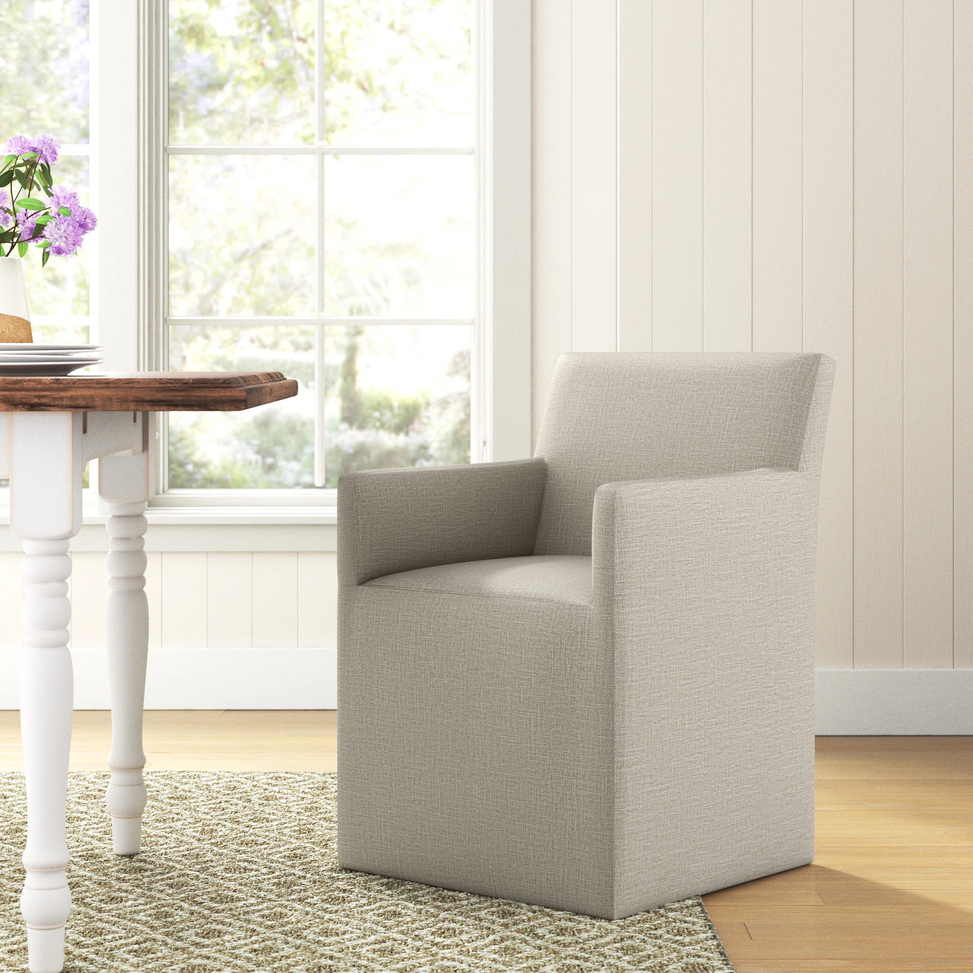 Laurel Foundry Modern Farmhouse Spady Arm Chair in Natural & Reviews | Wayfair | Wayfair North America