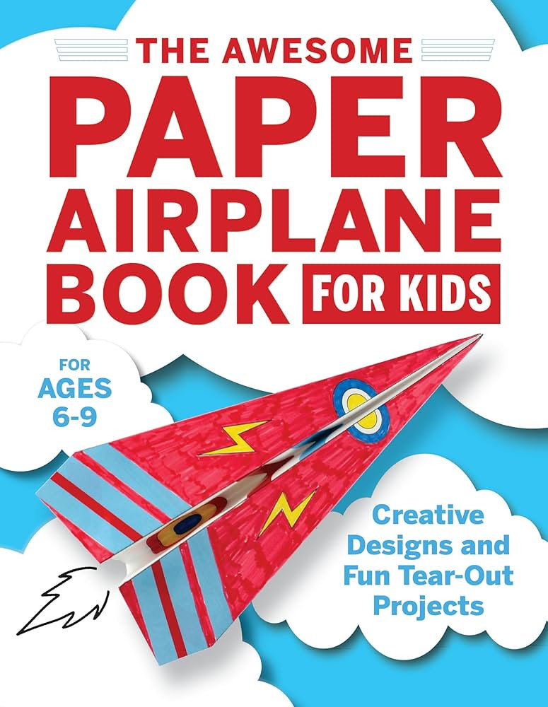The Awesome Paper Airplane Book for Kids: Creative Designs and Fun Tear-Out Projects | Amazon (US)
