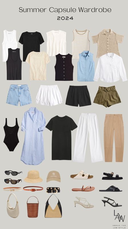 Summer Capsule Wardrobe (1)

#LTKfindsunder100 #LTKstyletip #LTKfindsunder50