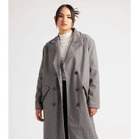 Women's Light Grey Formal Longline Coat Urban Bliss New Look | New Look (UK)