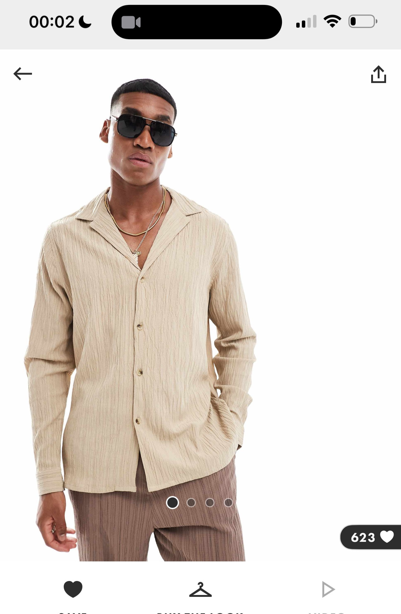 ASOS DESIGN relaxed revere shirt in stone

#LTKeurope #LTKuk #LTKmens