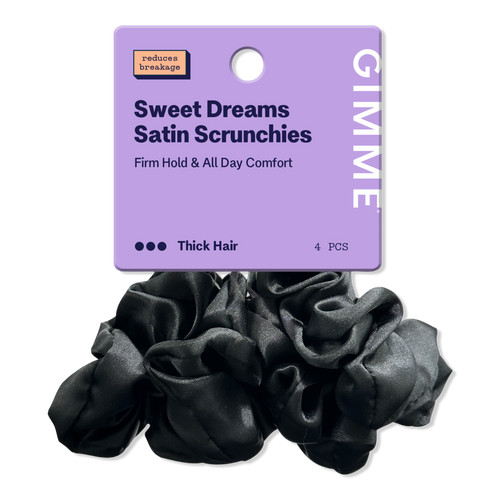 Sweet Dreams Large Satin Hair Scrunchies | Ulta
