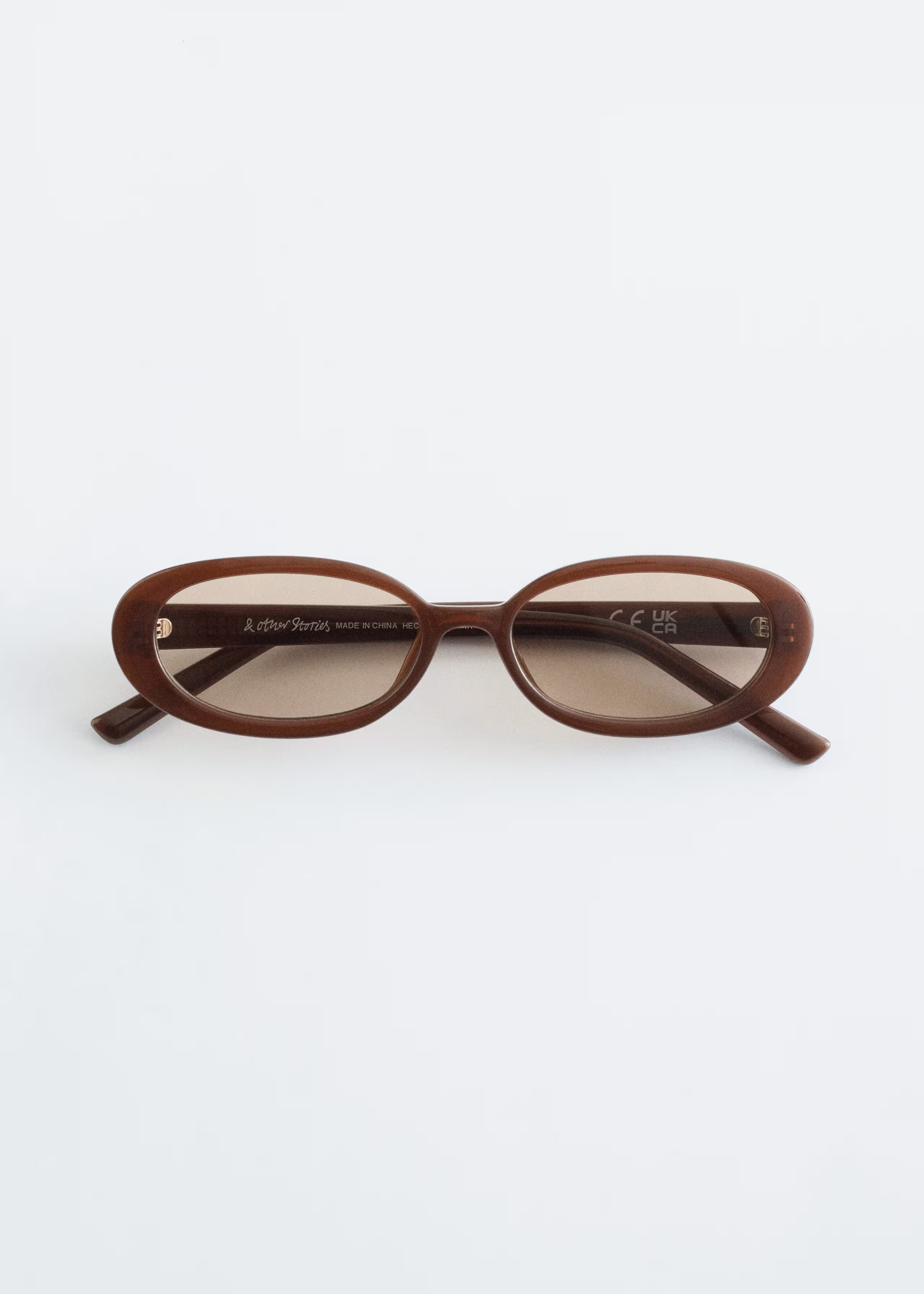 Slim Oval-Frame Sunglasses | & Other Stories UK