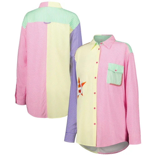 Terez Astros Button-Up Shirt | Foot Locker (US)