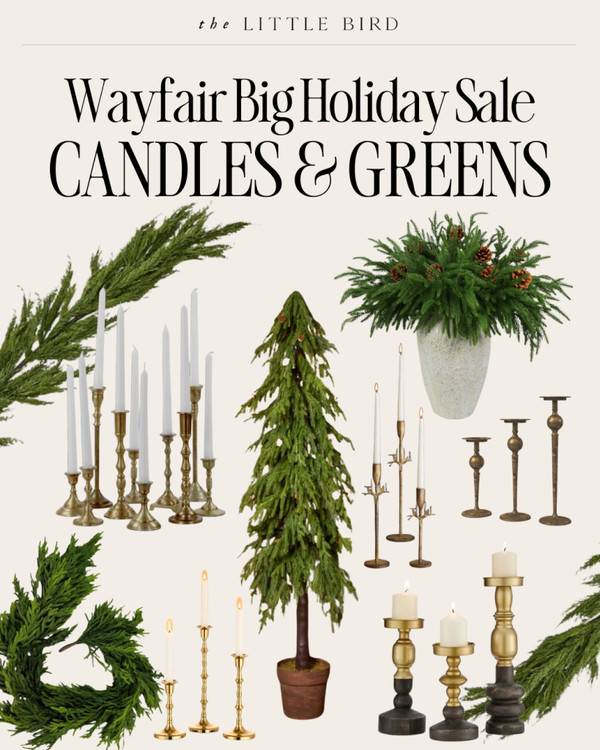 Wayfair’s Big Holiday Sale is the best time to grab those gold candlesticks you’ve…