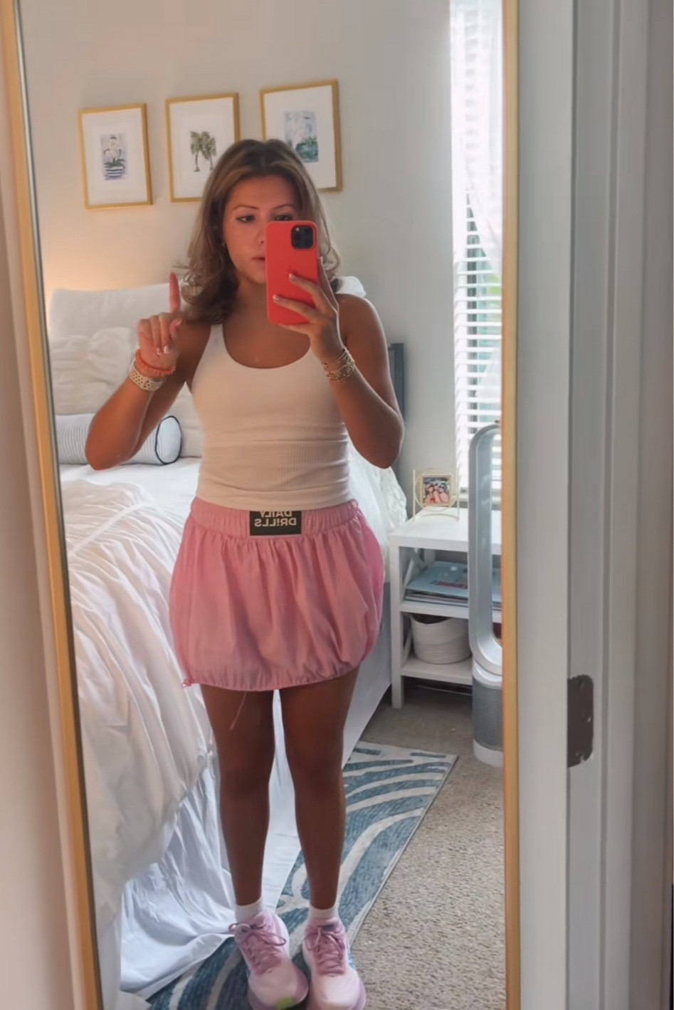 PX CAMP DAY ✌🏼
This pose 🤣🤣☝🏼
Bubble skirt is from daily drills!

#LTKDailyDrills