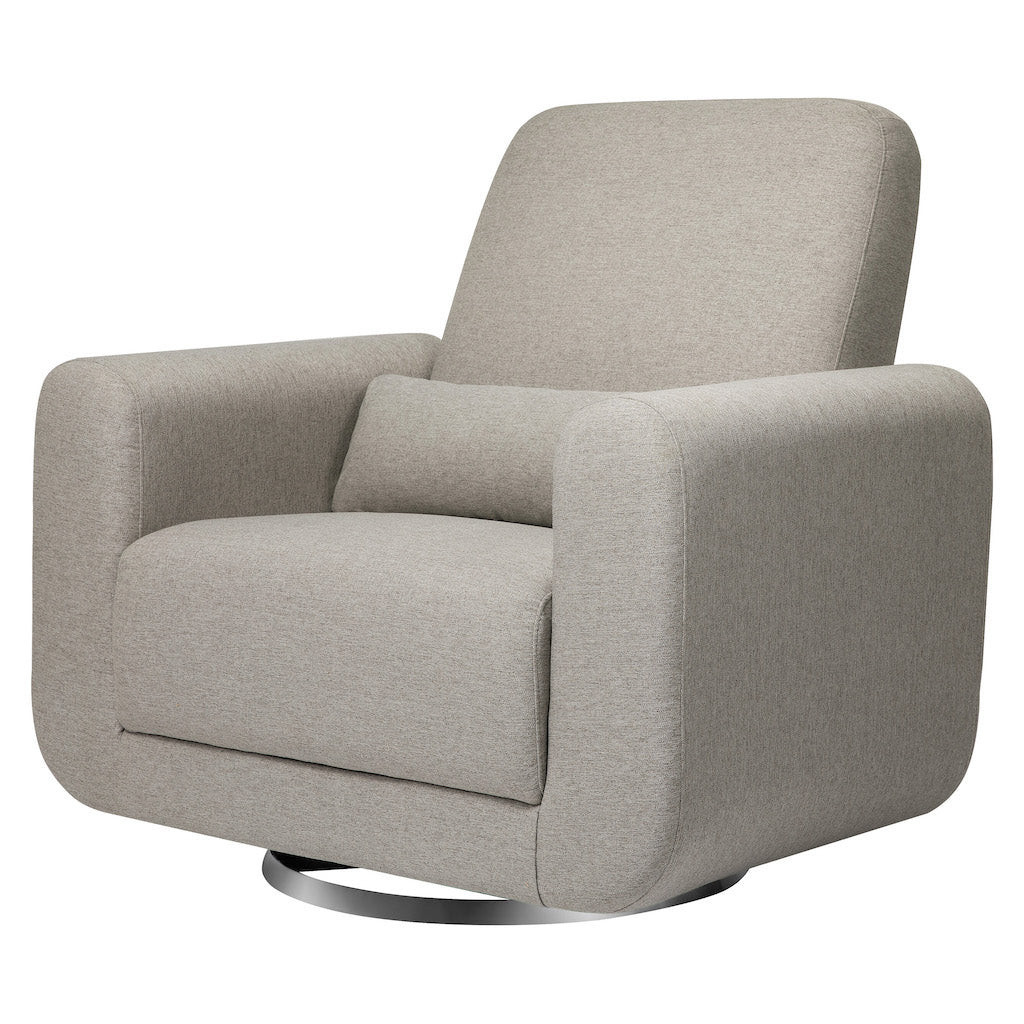 Babyletto Tuba Extra Wide Swivel Glider in Eco-Performance Fabric | Monica + Andy