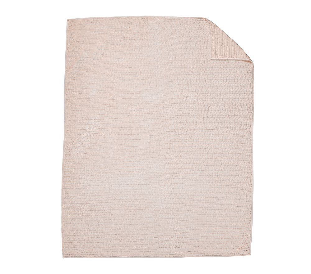 Velvet Pick Stitch Quilt & Shams | Pottery Barn Kids