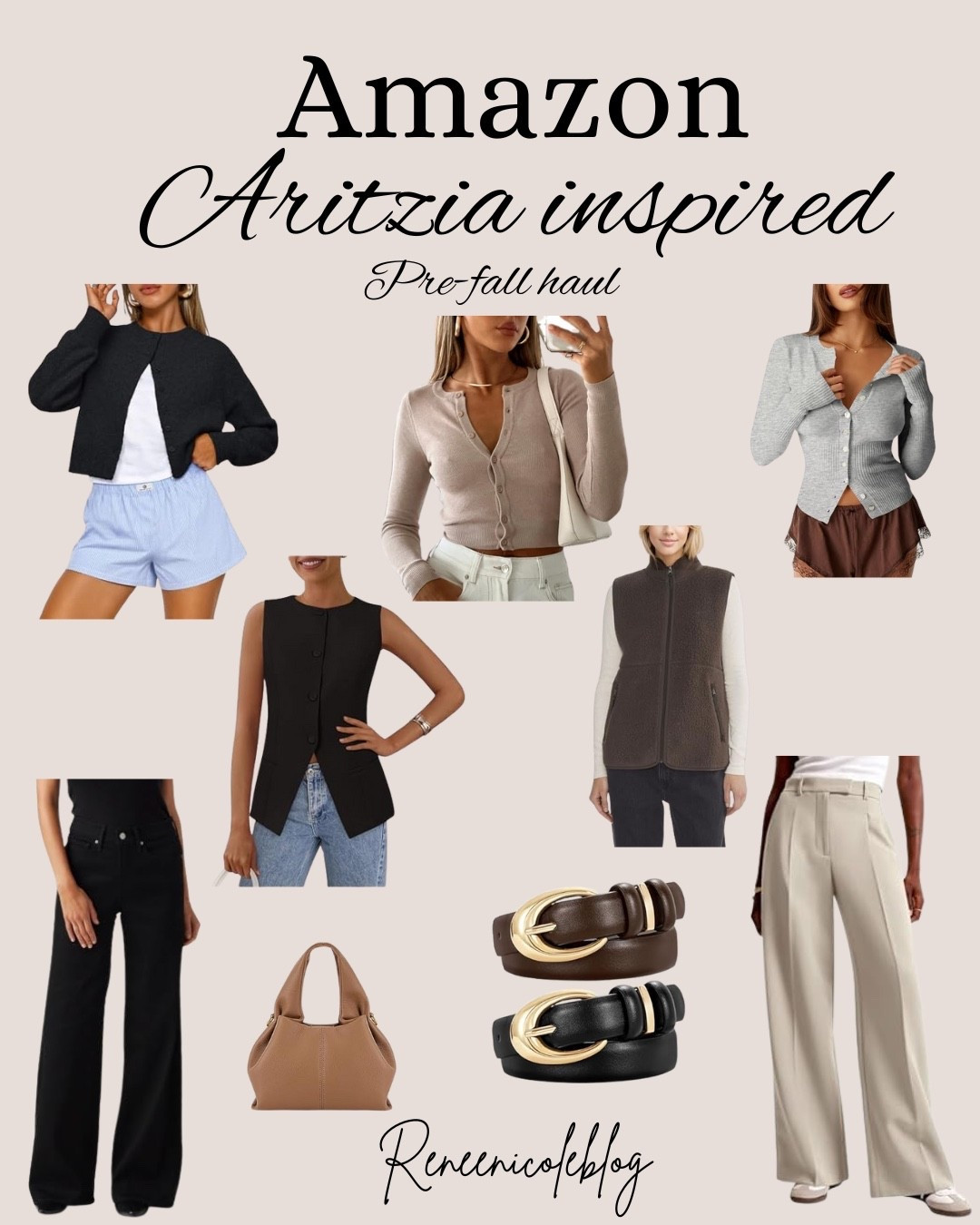 Amazon Aritzia inspired pre fall finds- I don’t know about you, but I have been watching Aritzia pre-fall haul videos all day and I am in love with everything but not in love with the prices so I decided to do some browsing on Amazon to see if I can find something super similar that I’ll save you a ton of money but still give you that look that you’re looking for so if you are looking for anything aritzia inspired, but I had affordable price. I’ve got some fines for you.



#LTKFindsUnder50 #LTKSaleAlert #LTKSeasonal