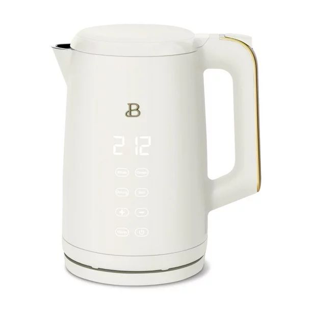 Beautiful 1.7 Liter One-Touch Electric Kettle, White Icing by Drew Barrymore - Walmart.com | Walmart (US)