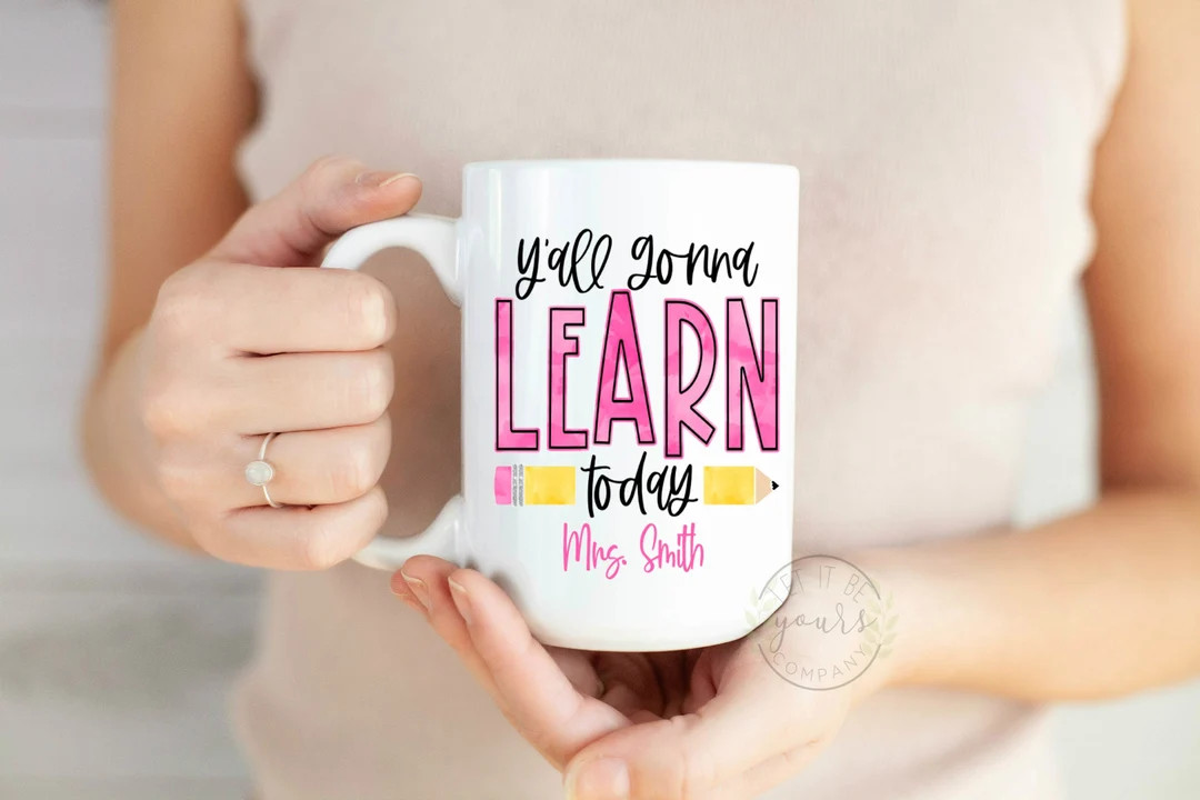 Teacher Mug Personalized Teacher Gift Funny Teacher Gift - Etsy | Etsy (US)