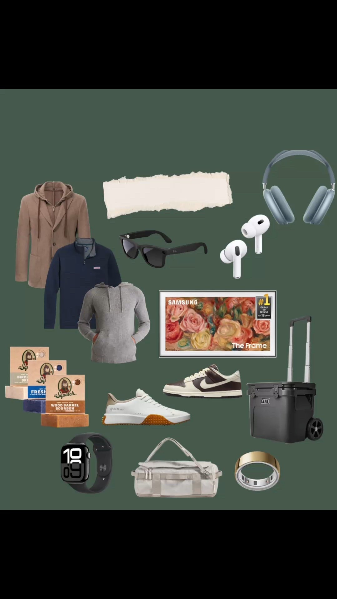 Shopping for men doesn’t have to be impossible, Lovely 🙃🎁 I pulled together the actually good gifts they’ll use, wear, and not pretend to like. Think cozy classics, grooming essentials, tech, slippers, cologne, barware, hoodies, and stylish pieces they won’t buy for themselves.

These are the no-fail, “you nailed it” gifts for husbands, dads, brothers, boyfriends—literally every guy on your list.

Save + shop the full guide on LTK!
gifts for men, holiday gift guide for him, best gifts for husbands, boyfriend gift ideas, trending men’s gifts, practical gifts for men, dad, father in law, uncle, son

#LTKGiftGuide #LTKMens #LTKHoliday