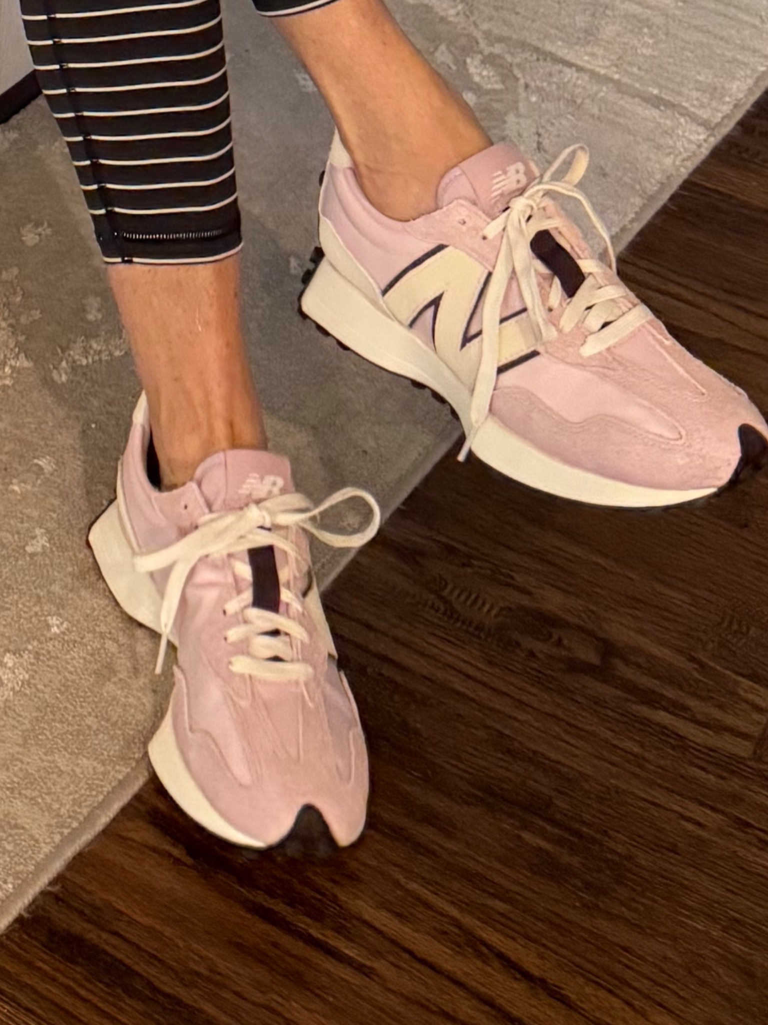 Got my mom these new 327 new balance sneakers in this purple pink color 

#LTKShoeCrush #LTKFindsUnder50 #LTKFindsUnder100