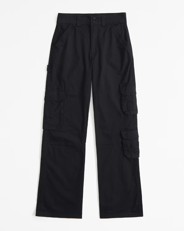 Women's Relaxed Cargo Pant | Women's Bottoms | Abercrombie.com | Abercrombie & Fitch (US)