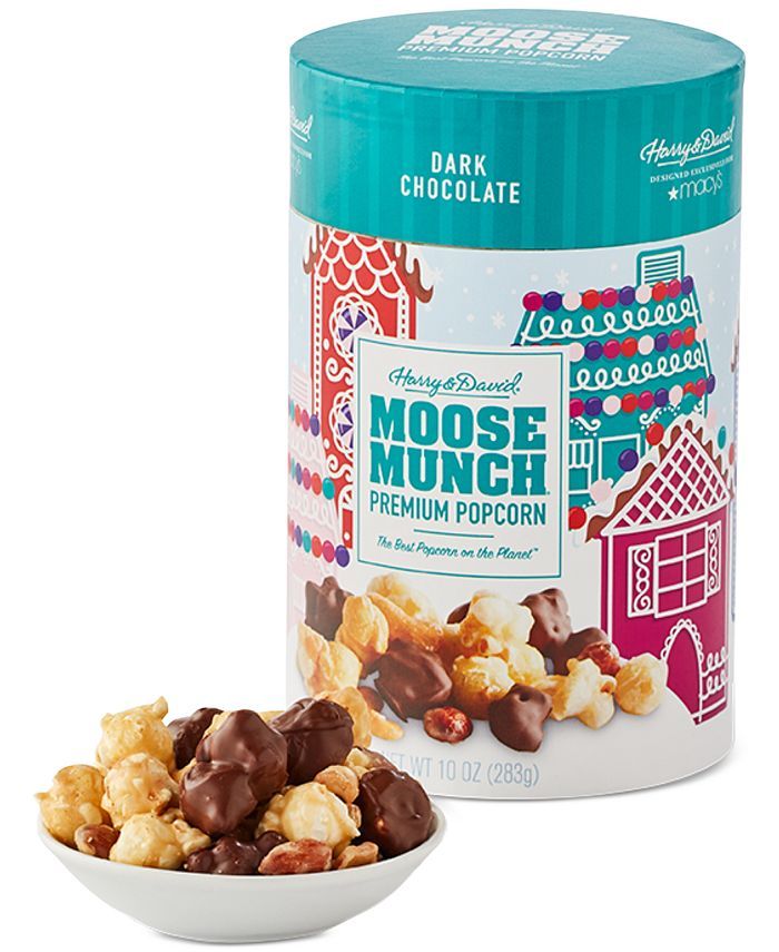 Harry & David Dark Chocolate Moose Munch Premium Popcorn, 10 oz. & Reviews - Food & Gourmet Gifts... | Macys (US)