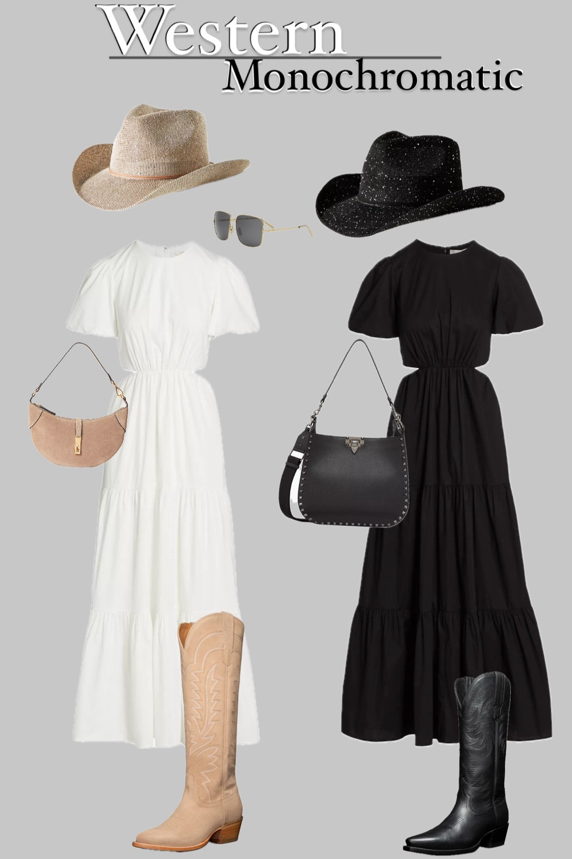 All white or all black?
- dress is on sale!
- boots go with everything
- hats sparkle

#LTKsalealert #LTKstyletip