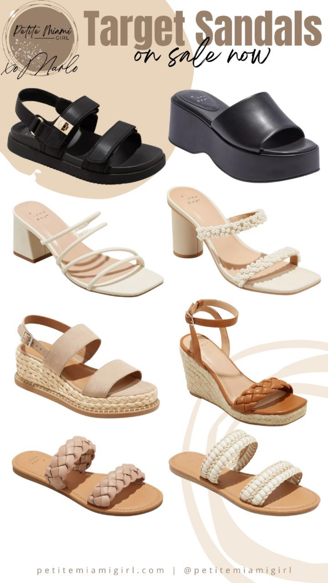 Target sandals on sale now.

#LTKunder100 #LTKshoecrush #LTKsalealert