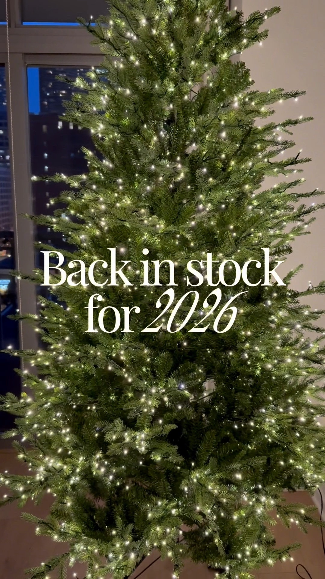 My Christmas tree from last year is officially BACK for 2026! 🎄 This is the 7.5 ft Grand Duchess from Home Depot and I genuinely loved it so much last Christmas. It’s super full, has thousands of tiny twinkle lights, multiple warm white + multicolor settings, and barely needs any fluffing. If you had your eye on it last year, it’s back in stock now!

#LTKSeasonal #LTKHome