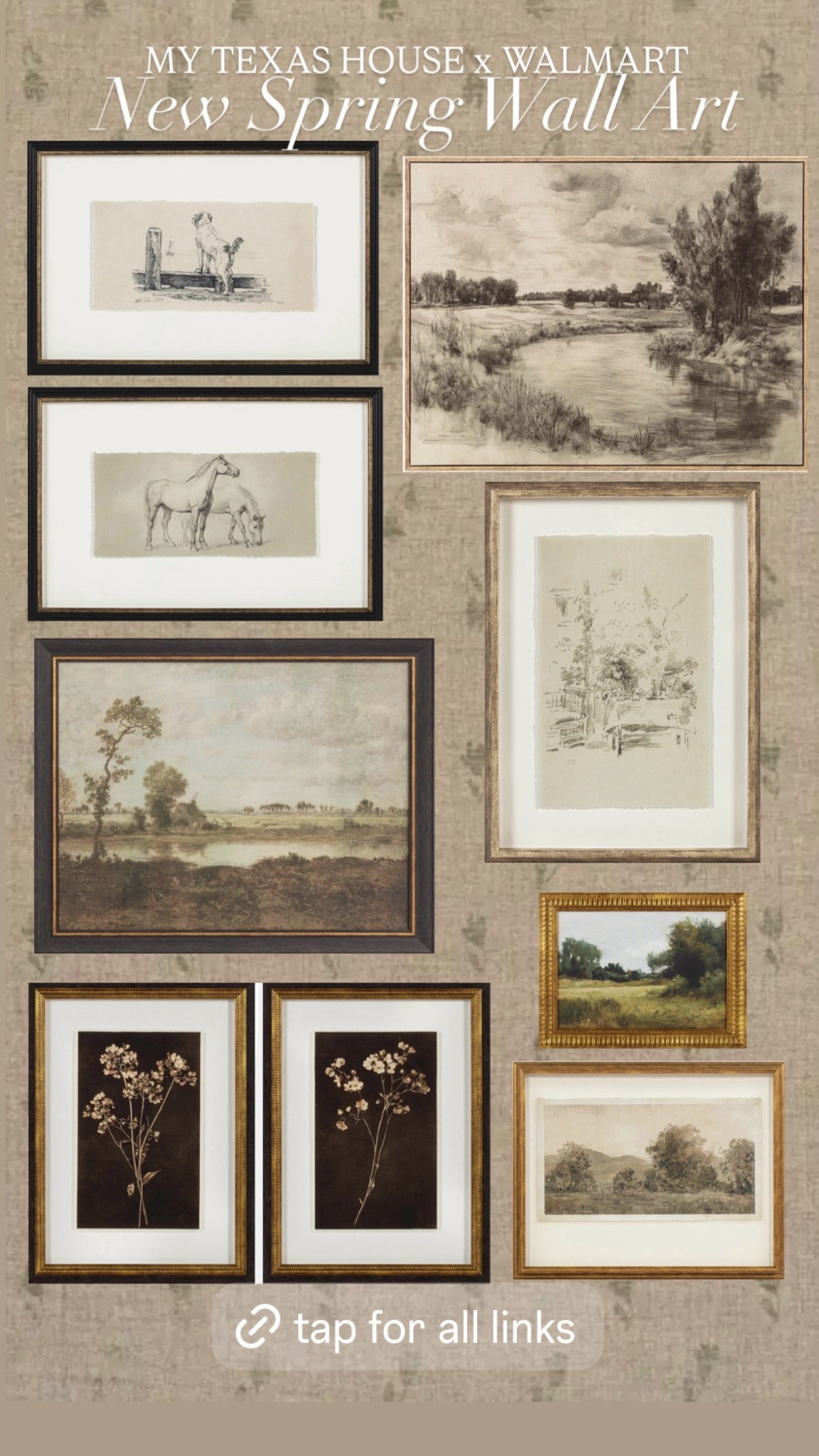 New wall art from
My Texas House x Walmart 

#LTKHome #LTKSeasonal