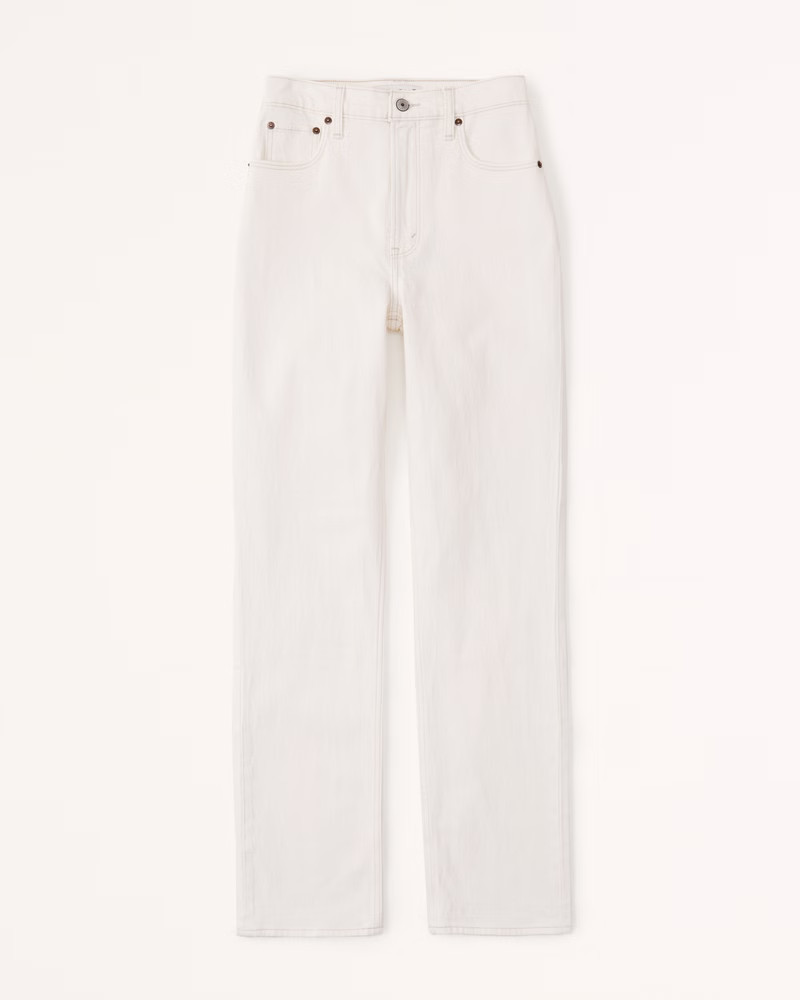 Ultra High Rise 90s Straight Jean | Abercrombie & Fitch (US)