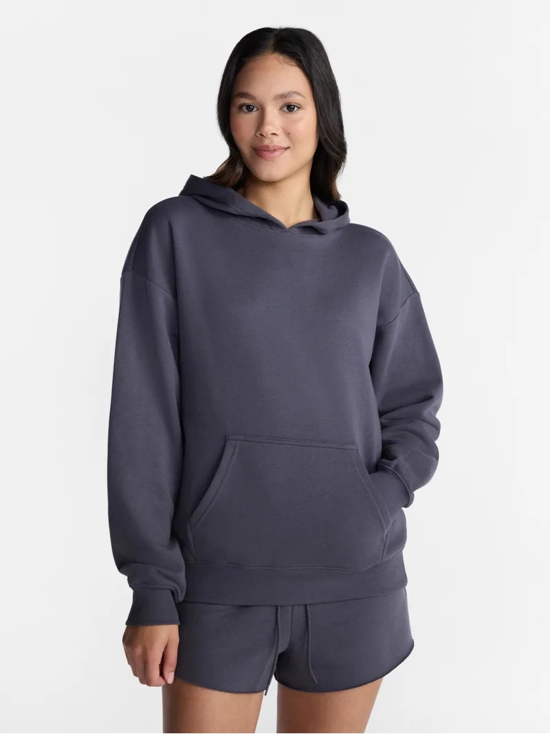 No Boundaries Graphic Fleece Hoodie, Women's XXS-XXL | Walmart (US)