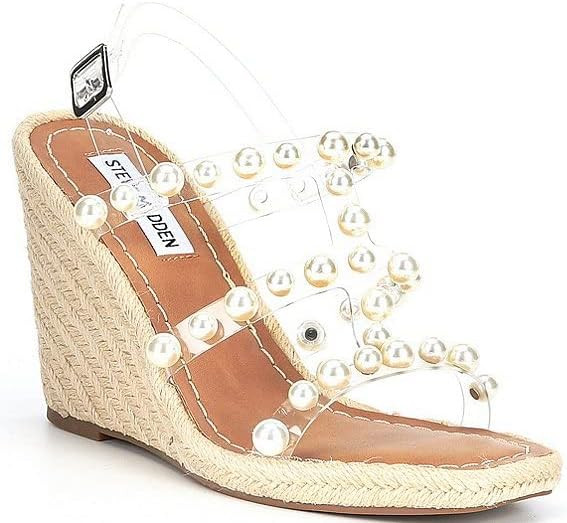 Steve Madden Women's Upright Wedge Sandal | Amazon (US)