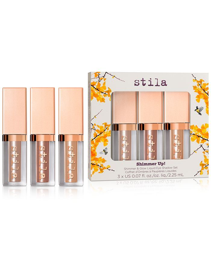 Stila 3-Pc. Shimmer Up! Shimmer & Glow Liquid Eye Shadow Set & Reviews - Makeup - Beauty - Macy's | Macys (US)
