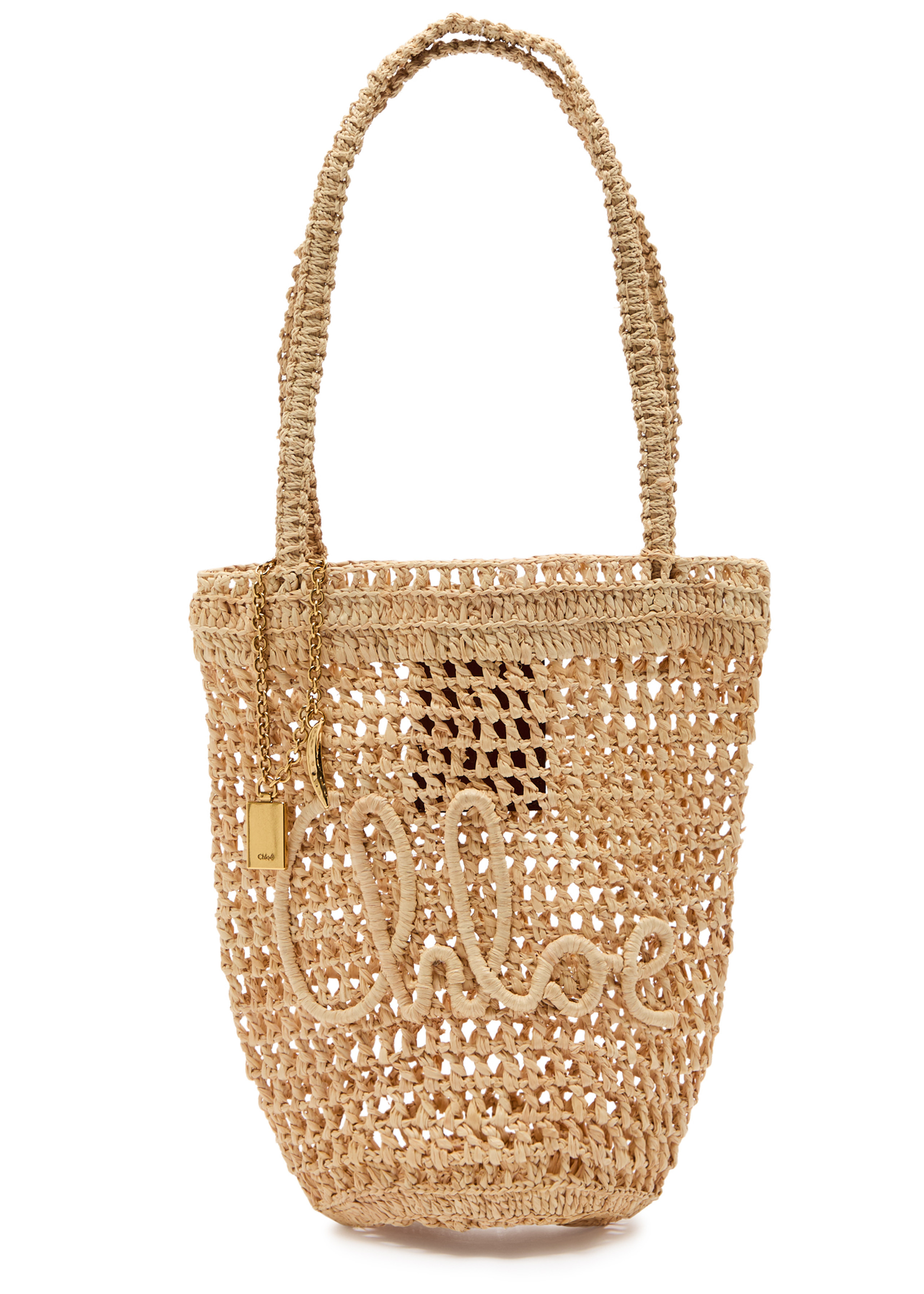 Summer Banana logo raffia tote | Harvey Nichols