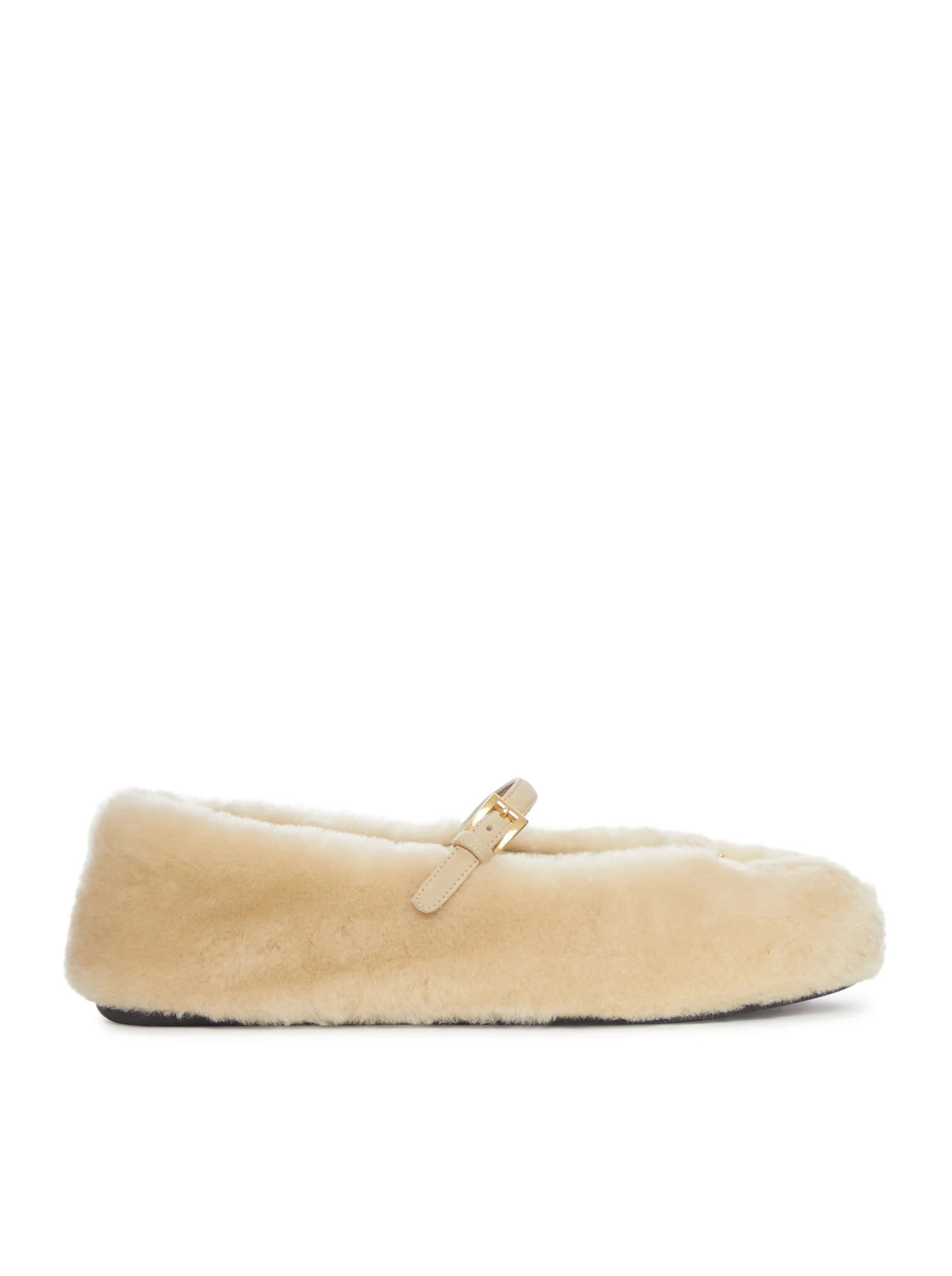 SHEARLING BALLERINAS - Prada - Woman | Suitnegozi INT