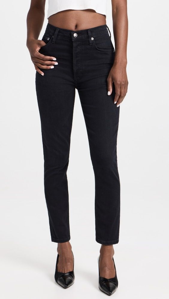 AGOLDE Nico High Rise Slim Fit Jeans | Shopbop | Shopbop