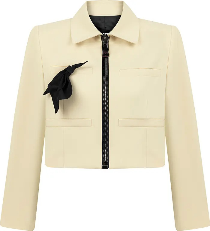 Shoulder Pad Crop Jacket | Nordstrom