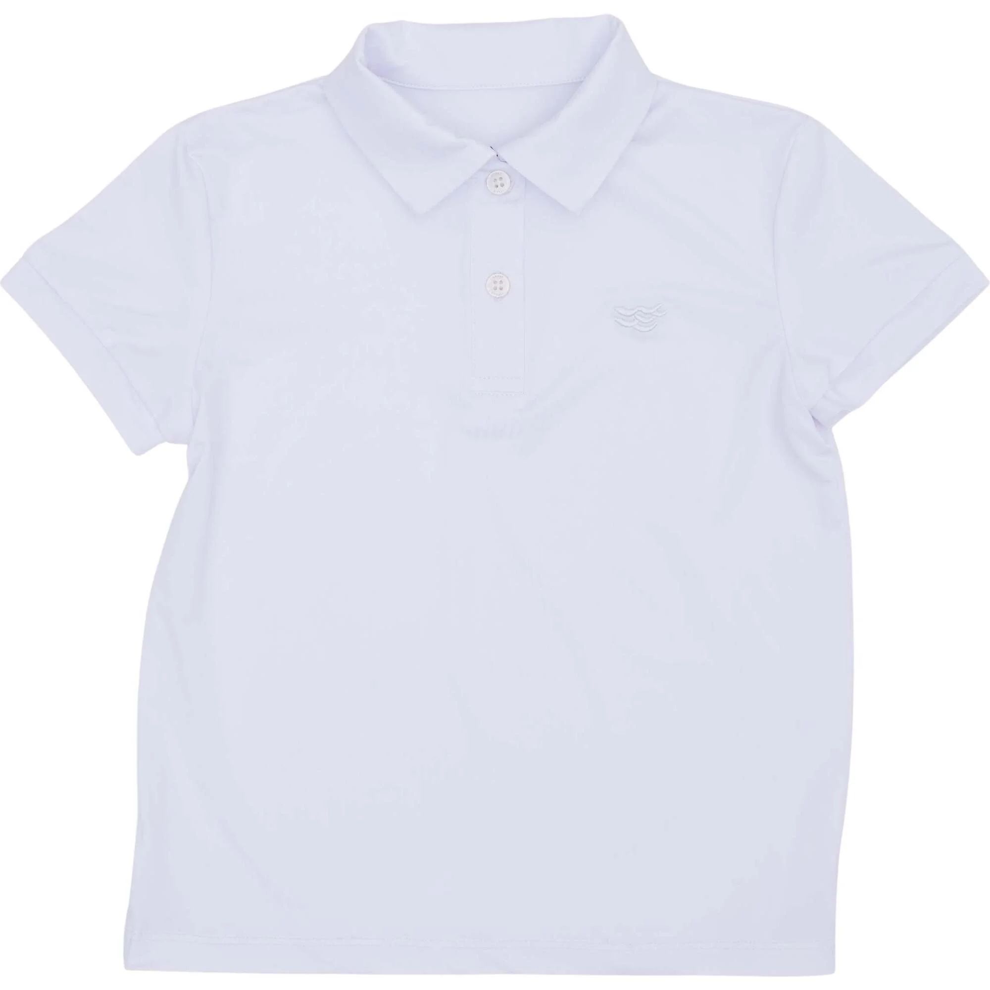 Match Point Polo Shirt, Wimbledon White | Maisonette