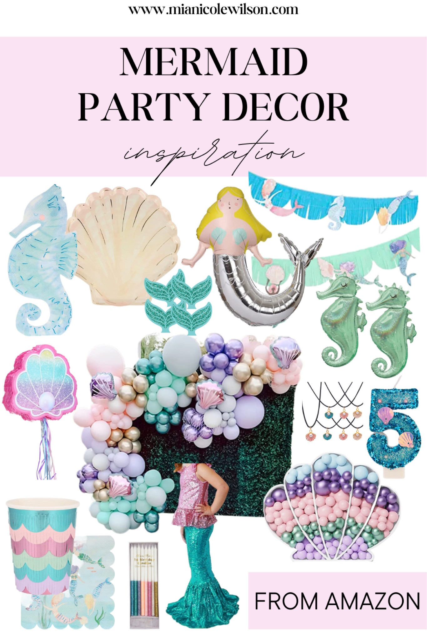 Part 2 of Mermaid Party Decor Inspiration

#LTKkids #LTKfamily #LTKbaby