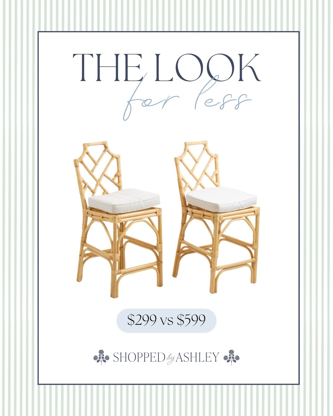 New designer inspired rattan counter stools just added online at Marshalls!! Free shipping with code SHIP89 🙌🏻

Rattan furniture, designer look, designer style, HomeGoods find, HomeGoods furniture, classic style, counter stools, kitchen stools, coastal kitchen 

#LTKHome