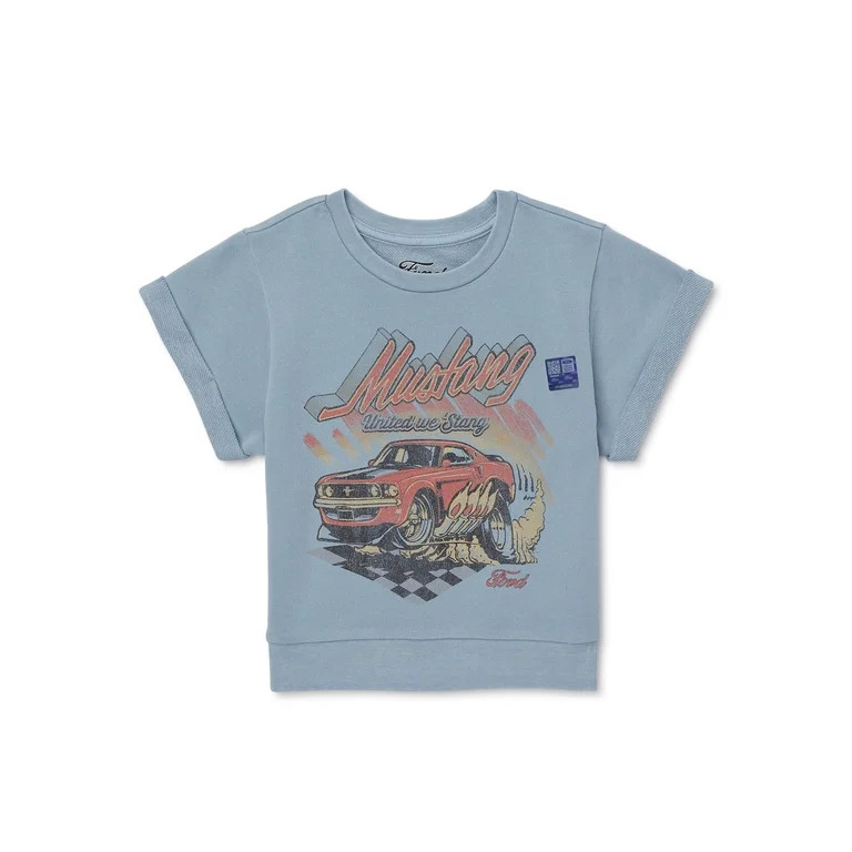 Ford Toddler Boys Mustang Graphic T-Shirt with Short Sleeves, Sizes 12M-5T | Walmart (US)