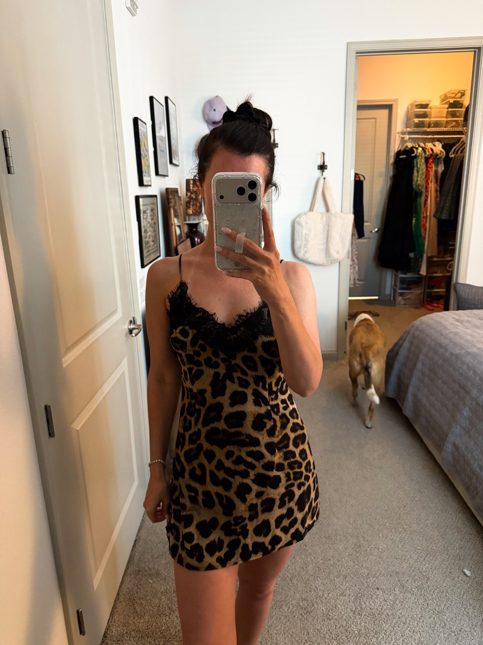 Leopard mini dress // fall // revolve // super down // under $100 // dresses for fall // fall finds // date night dress // girls night // animal print

#LTKootd #LTKdayinmylife #LTKSaleAlert