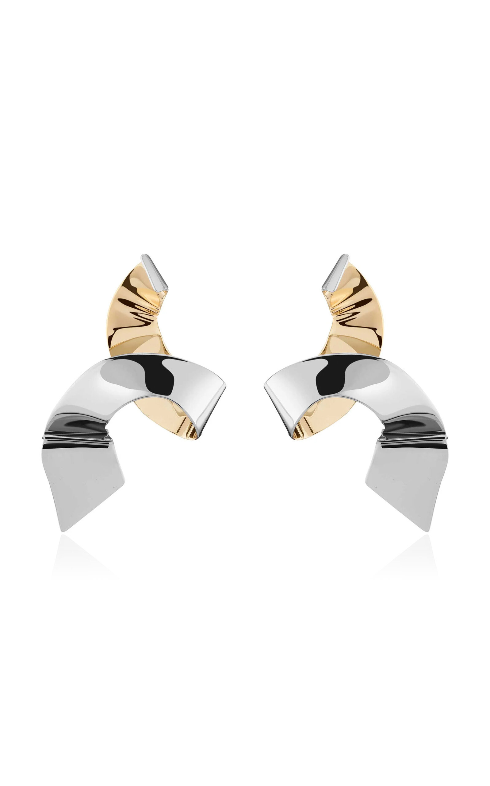 Phaedra Gold-Plated Earrings | Moda Operandi (Global)