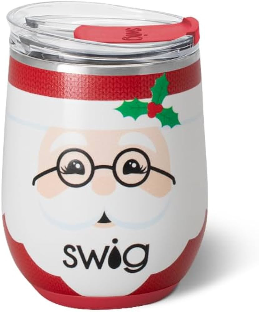Swig Life 12oz Wine Tumbler with Lid, Stainless Steel, Dishwasher Safe, Portable, Triple Insulate... | Amazon (US)