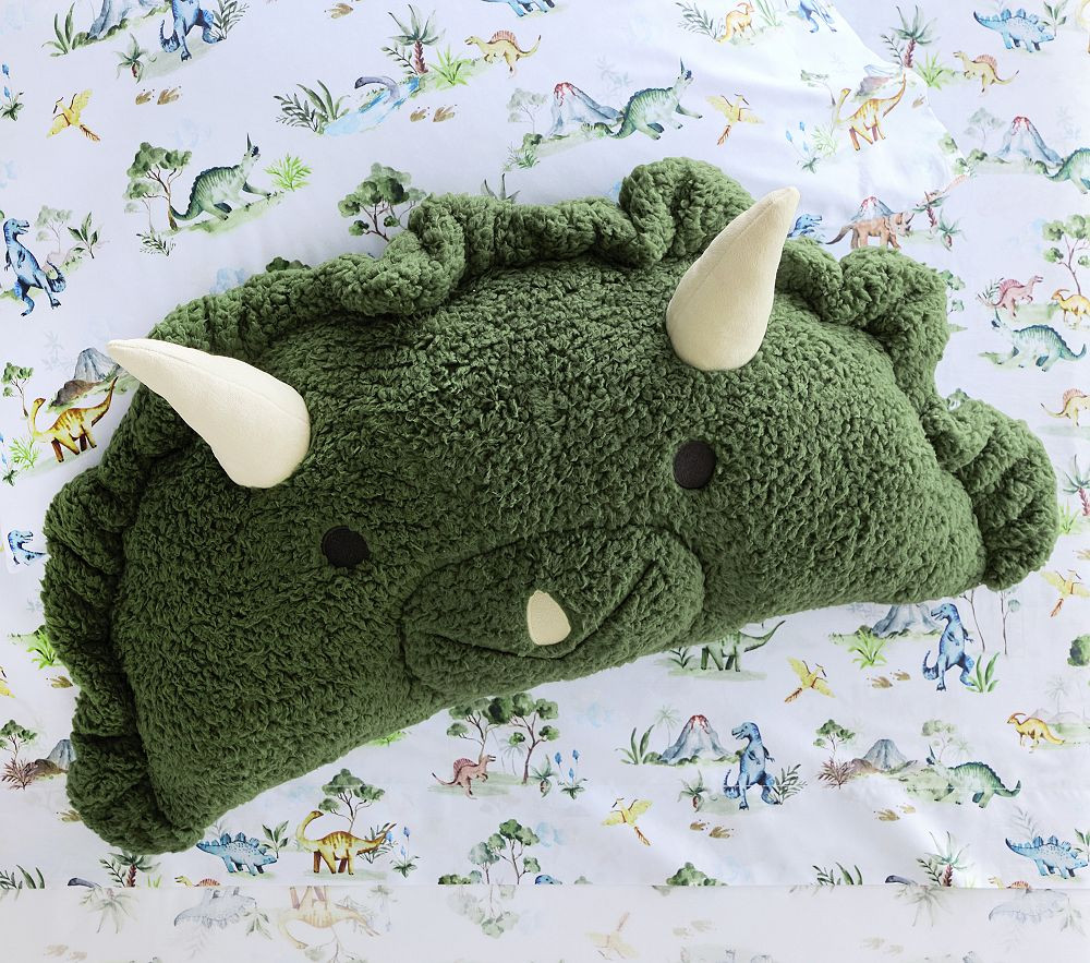 Cozy Dino Critter Pillow | Pottery Barn Kids